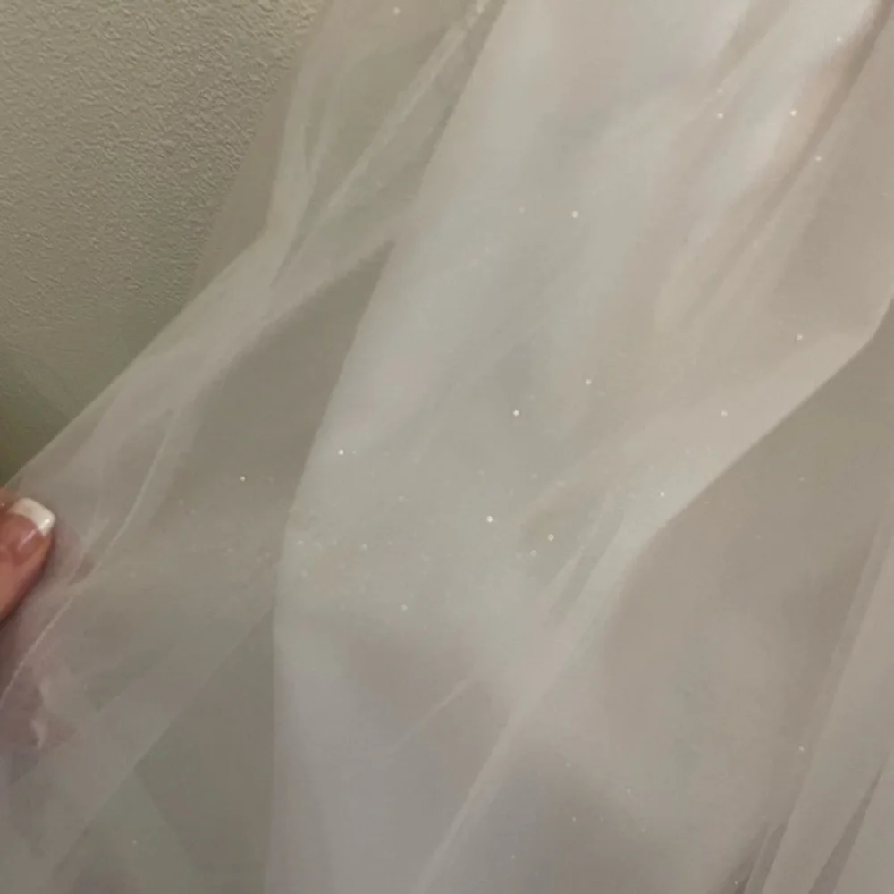 Puppy and Julie white tulle sequin little girl party dress